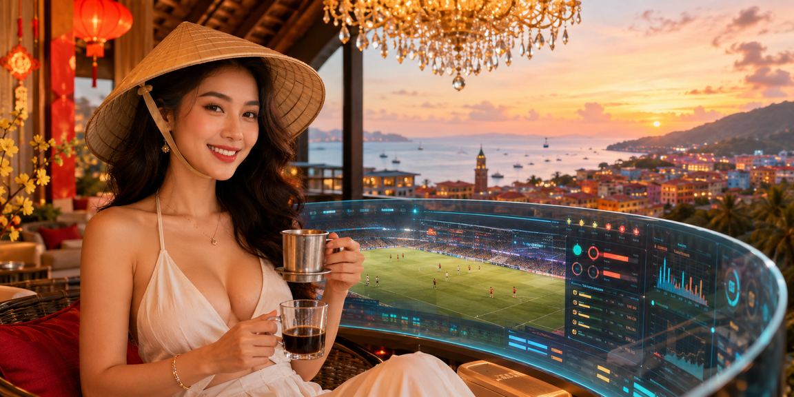 Cảnh biển Phú Quốc và trò chơi bài